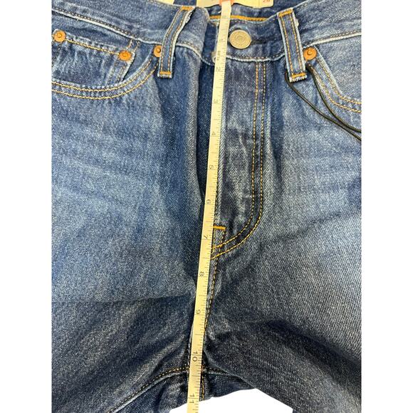 Levi’s Women’s Premium Wedgie Straight Jeans Blue High Rise Size 26 NWT - Picture 8 of 15